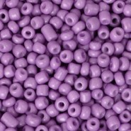Glas rocailles kralen 8/0 (3mm) Paisley purple